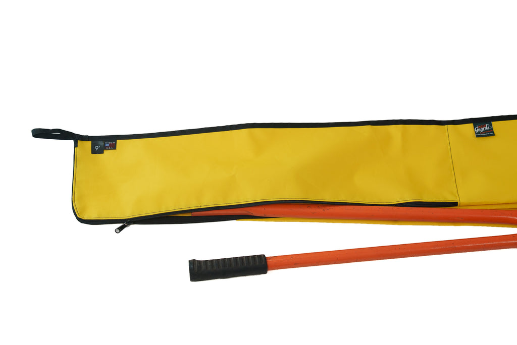 Heavy-Duty Hot Stick & Telescopic Pole Protective Covers – Multi-Purpose Utility Equipment Storage Bags Double Fold