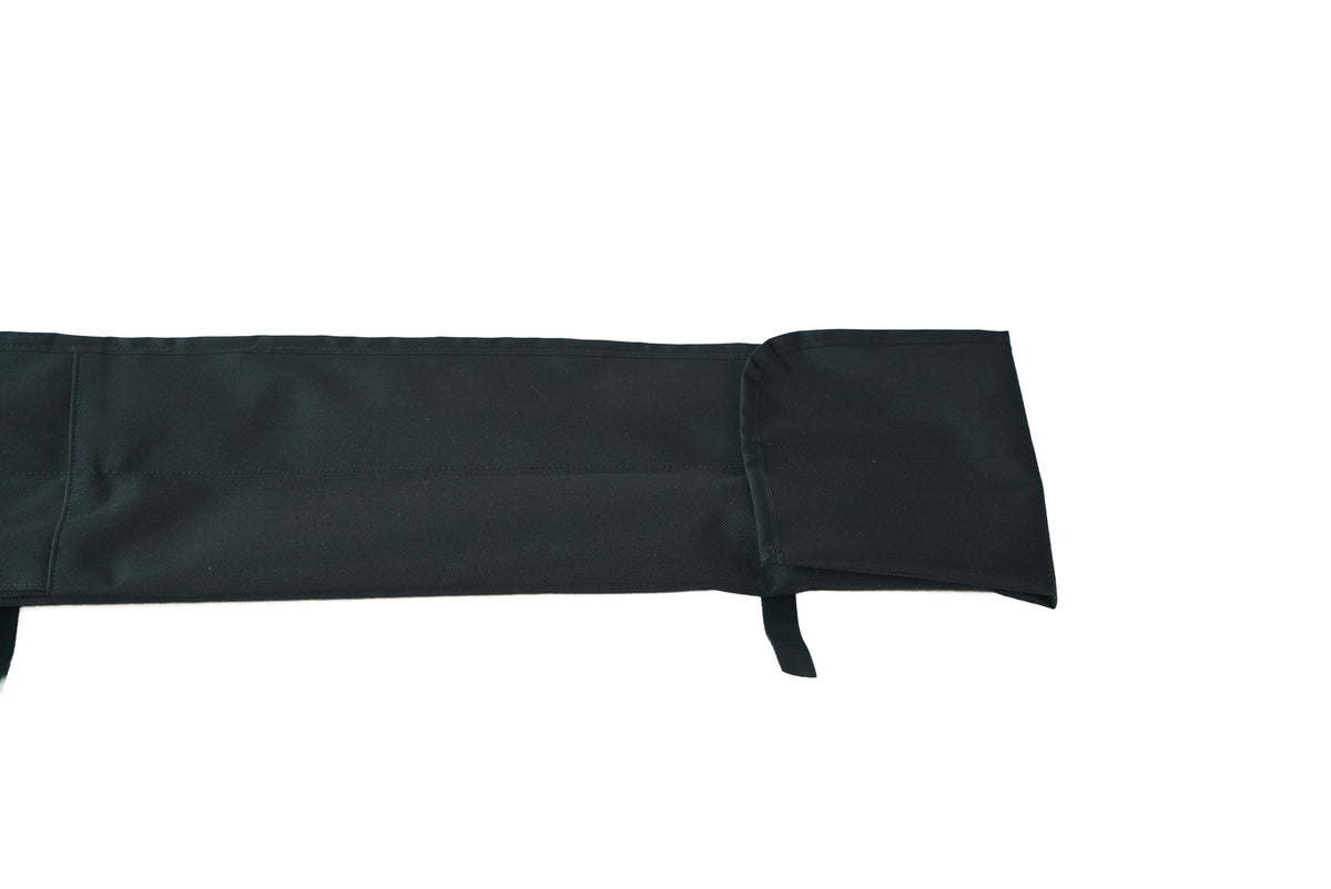 Pole Guards 2-Pieces Fishing Rod Protective Cover – Dual-Compartment Zippered Bag for Disassembled Rods – Adjustable. Made in USA