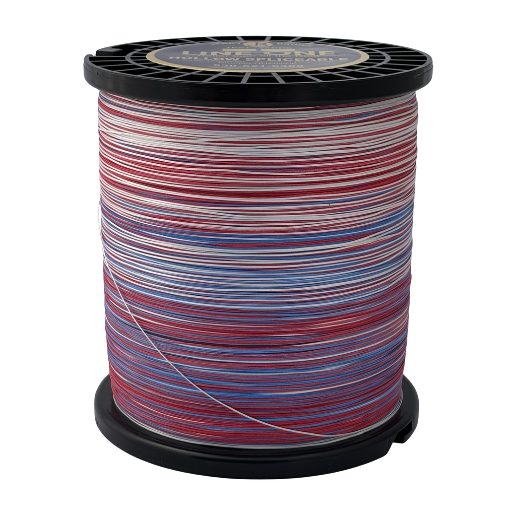Hollow Core Spliceable Braided Fishing Line