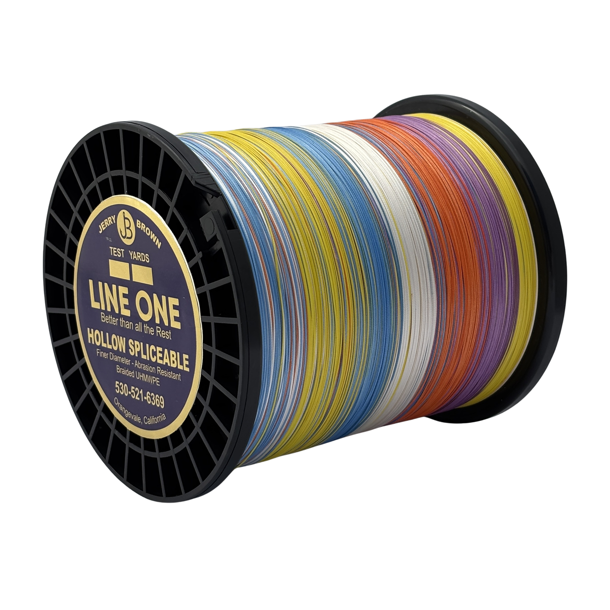 Hollow Core Spliceable Braided Fishing Line